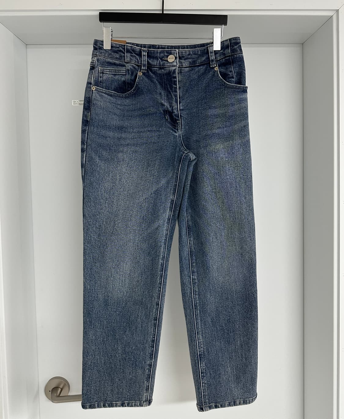 [SJSJ] 여성 크롭 데님 상품이미지1