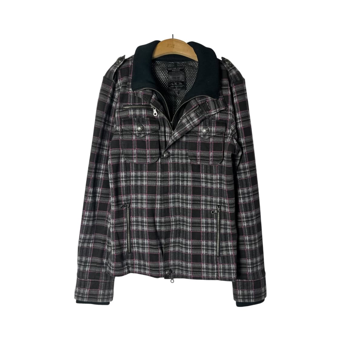 [In The Attic] 인더애틱 체크 레이어 자켓 상품이미지1
