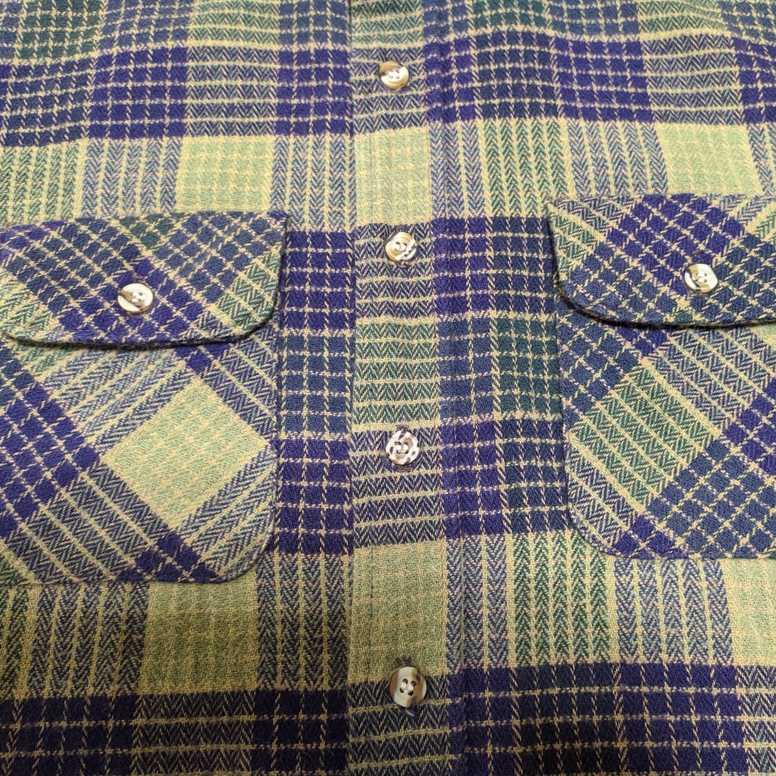 90s 미제 빈티지리바이스 헤비플란넬 셔츠 상품이미지7