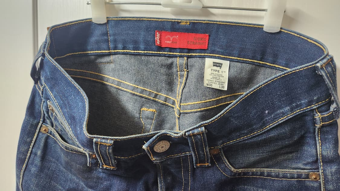 리바이스 아이코닉 type1 W30 L30 상품이미지2