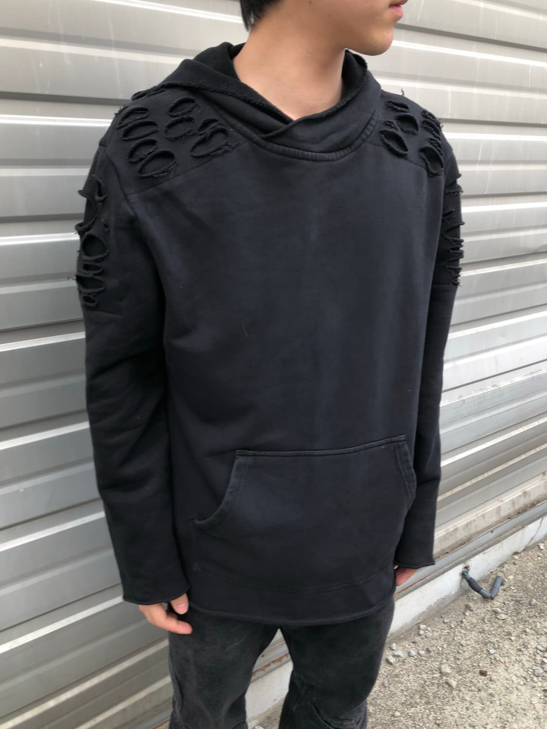 러셀 파크 디스트레드 후드티 상품이미지3