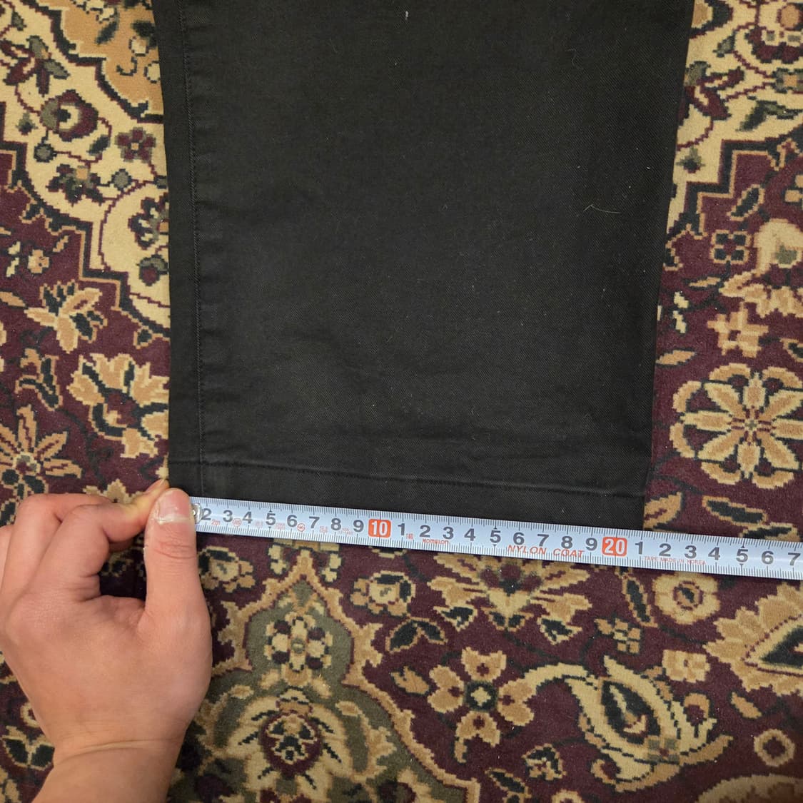 라이즈앤빌로우 265 치노팬츠 블랙 33 상품이미지8