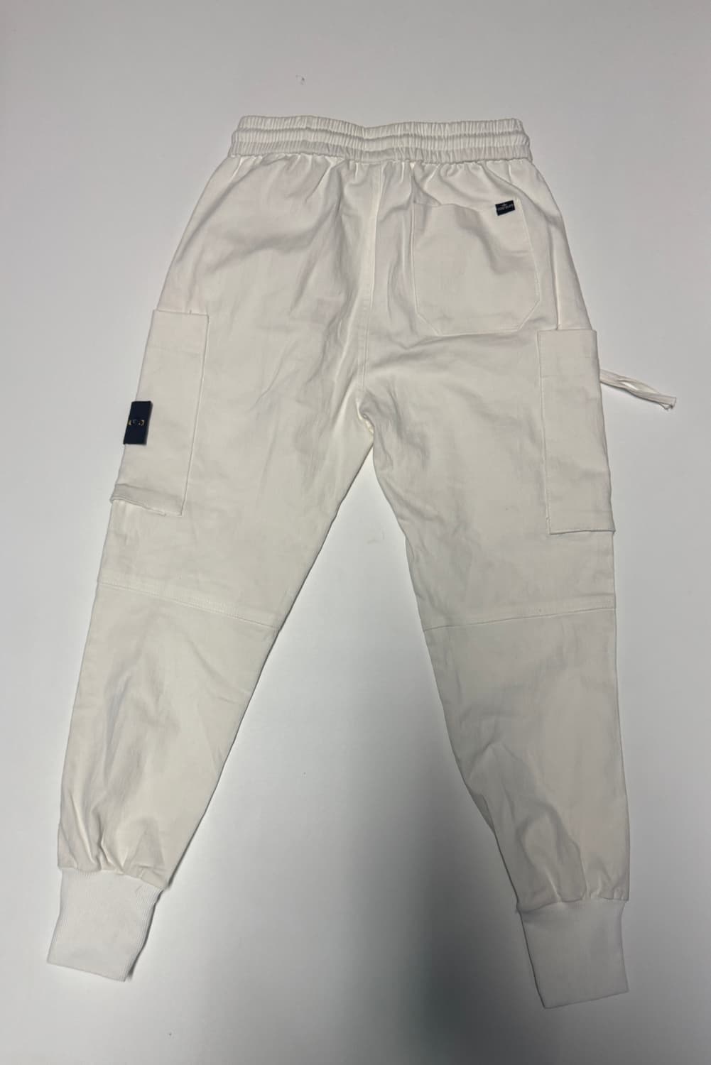 스톤아일랜드 커스텀 리메이크 화이트 밴딩 조거팬츠 상품이미지2