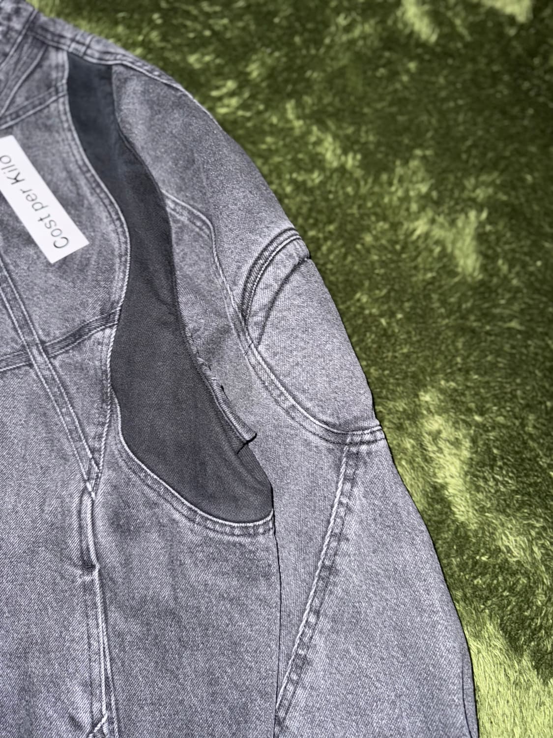 [XL] 코스트퍼킬로 V3 숄더 패디드 데님 모터사이클 자켓 상품이미지4