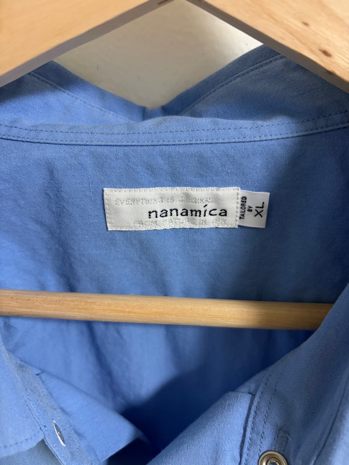 나나미카 레귤러칼라 윈드셔츠 삭스 상품이미지3