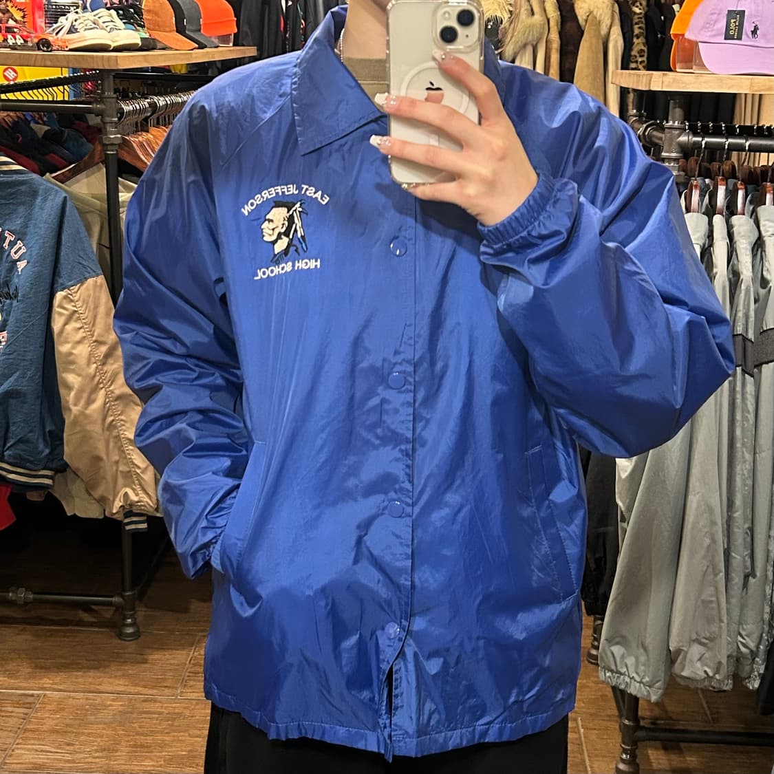 [HI] Augusta sports wear 바시티 자켓 블루  상품이미지2