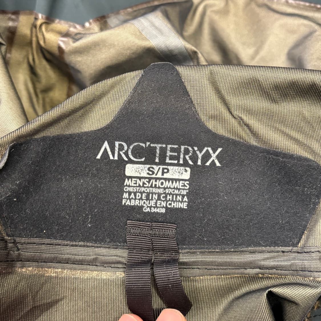 Arc'teryx 고어텍스 알파 SV 자켓 상품이미지3