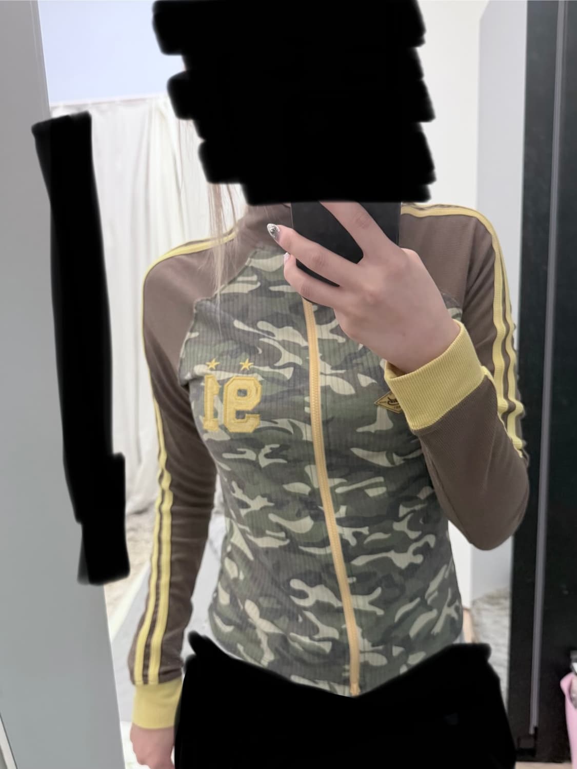 배드블러드 져지 트랙 탑 카모 상품이미지1