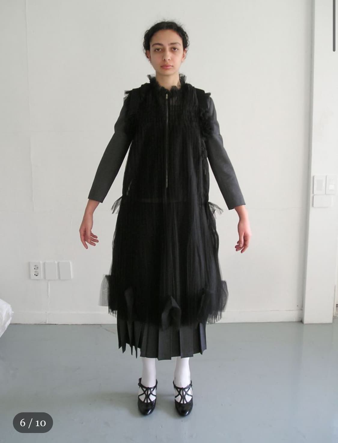 eonts 24 shasha dress - black 상품이미지1