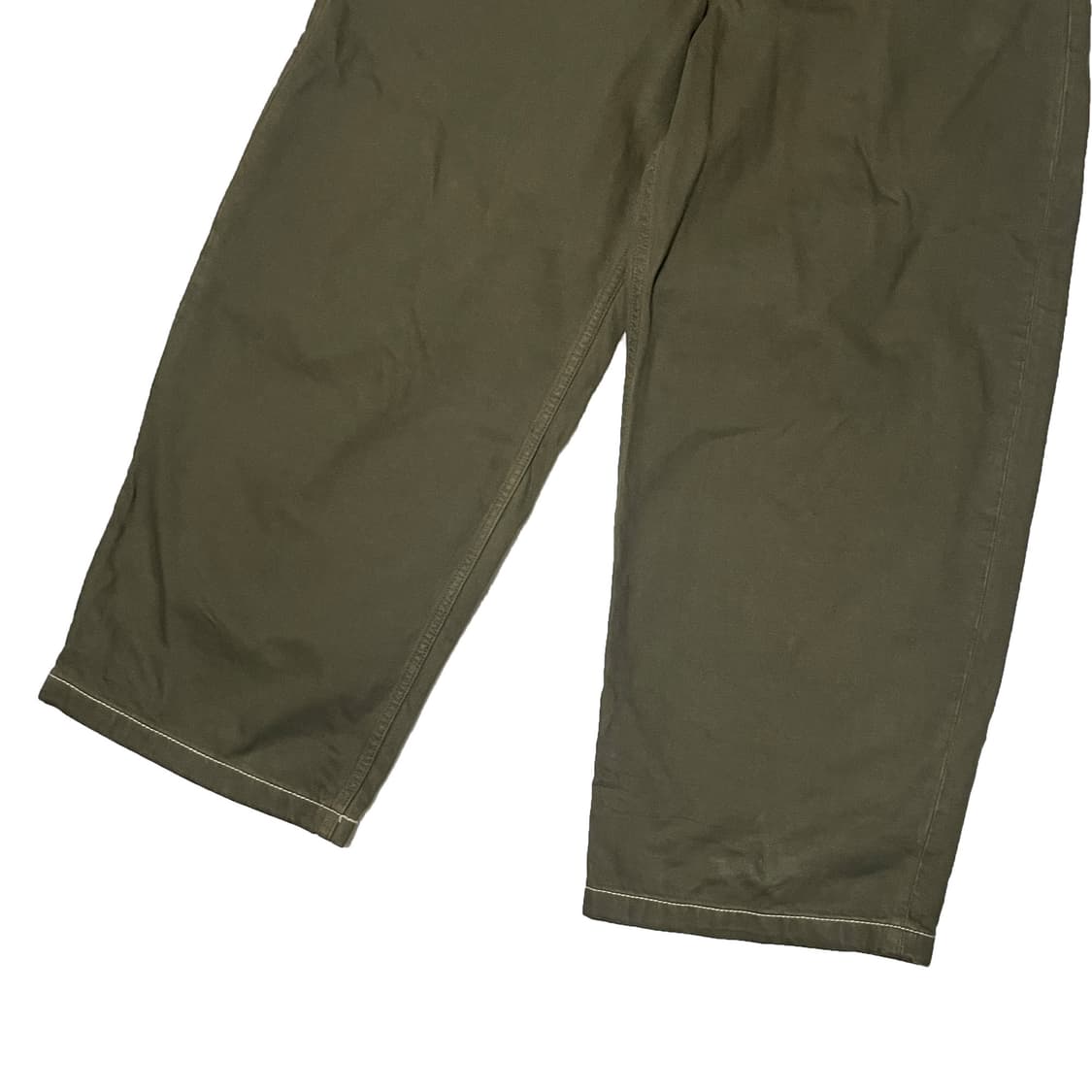 유니클로 JW앤더슨벨 카키 와이드 팬츠 상품이미지5