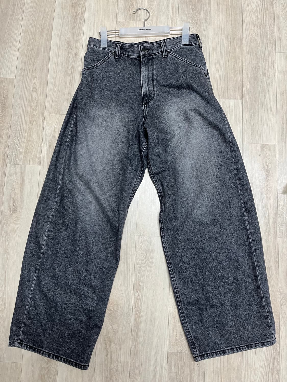 해칭룸 와이드 커브진 2사이즈 상품이미지1