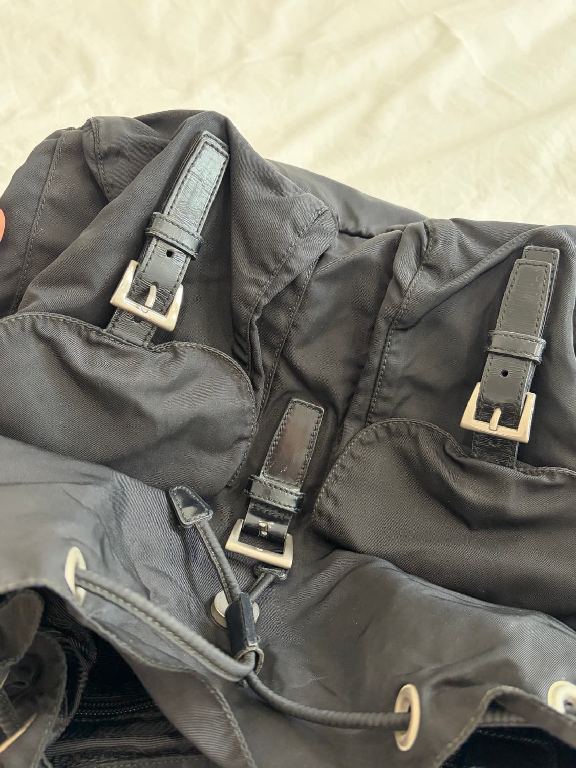 [PRADA] 테수토 나일론 백팩 블랙 상품이미지5