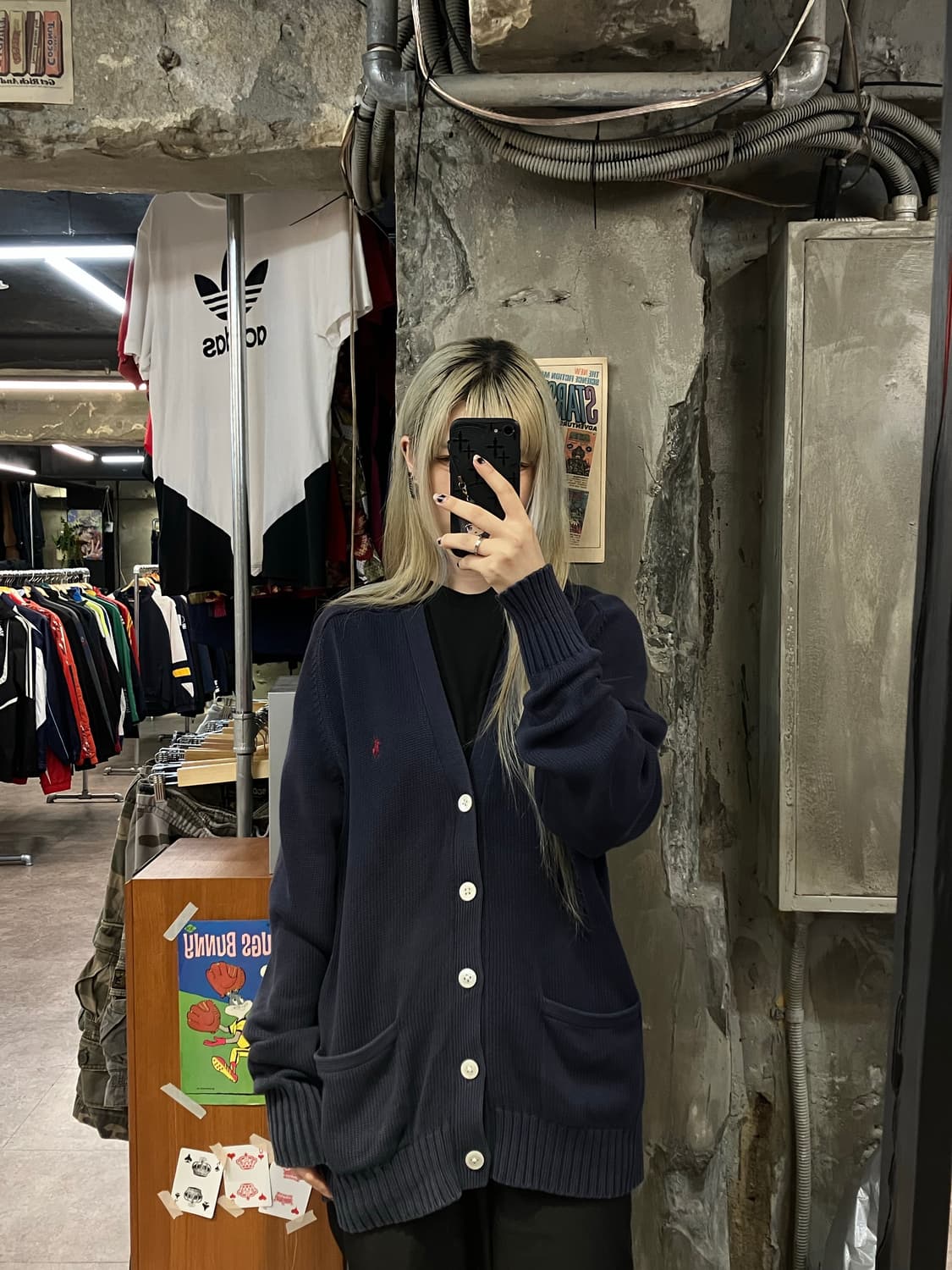 폴로 랄프로렌 가디건 네이비 #csz1042 상품이미지2