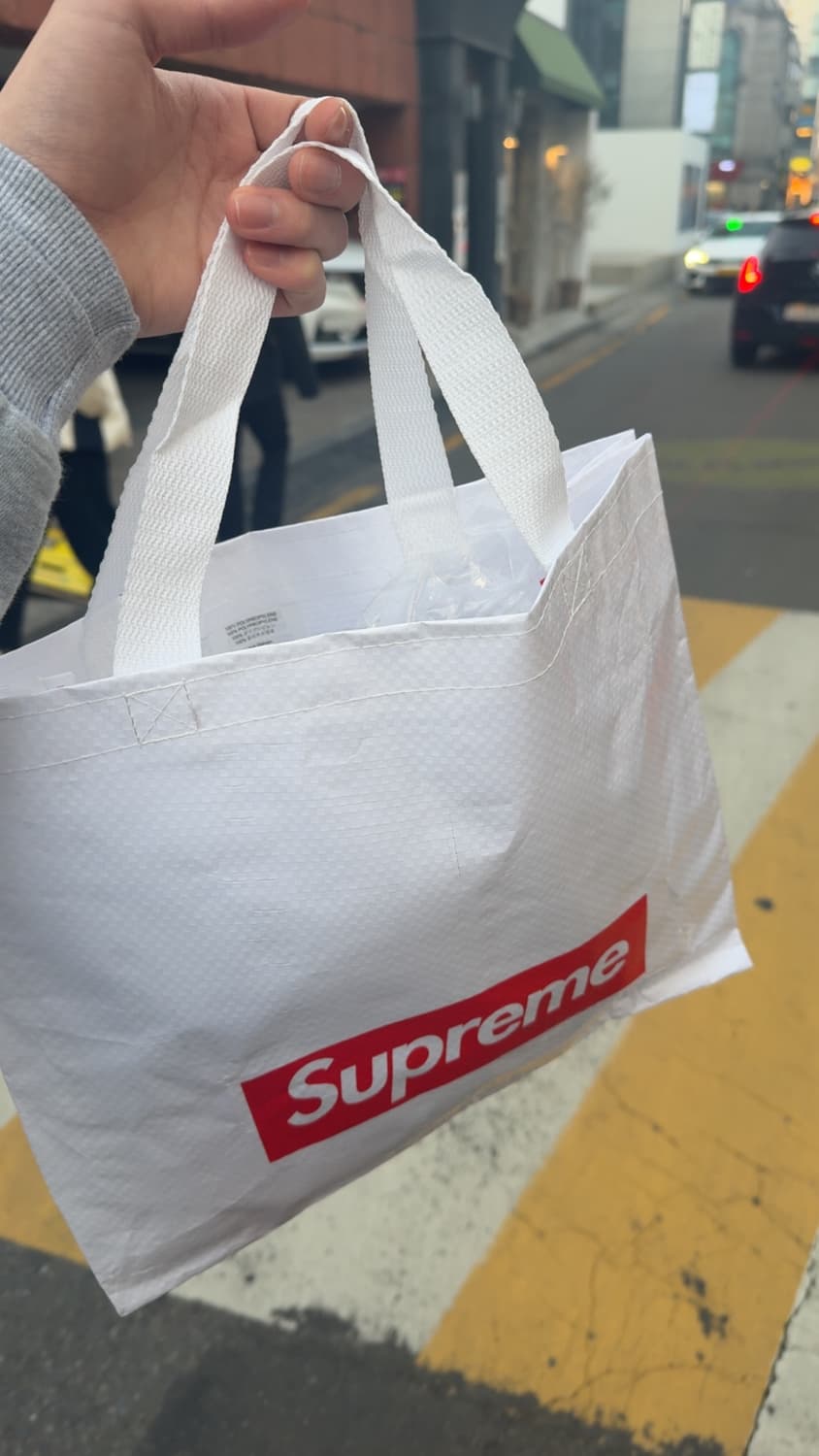 슈프림 x MM6 메종 마르지엘라 스플릿 6-패널 네이비 상품이미지2