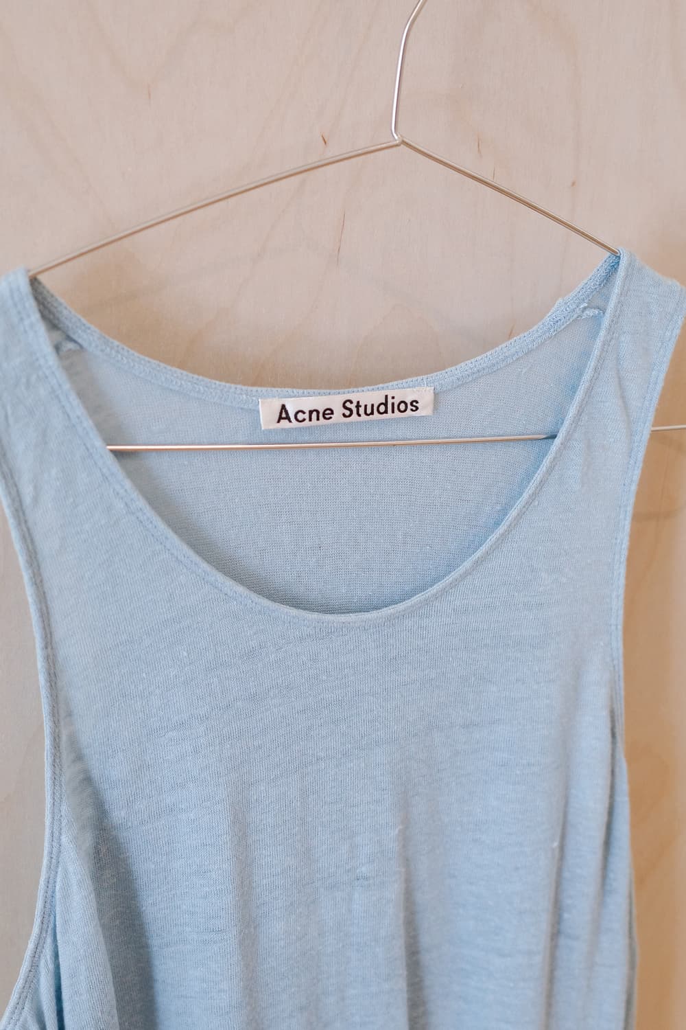 Acne Studio 린넨 민소매 탑 상품이미지2