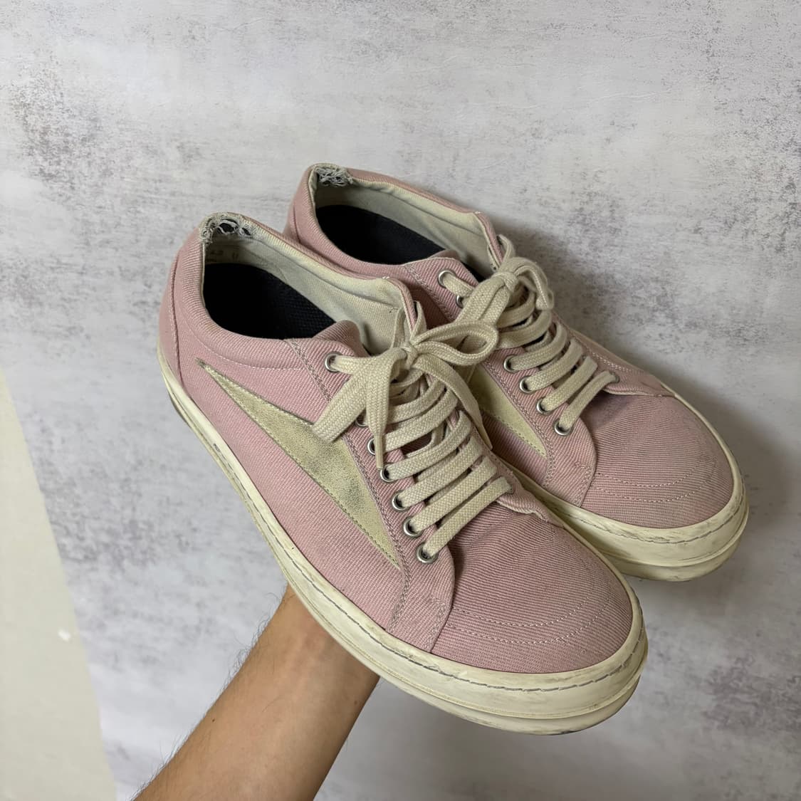 릭오웬스 반스 다크쉐도우 핑크 상품이미지1