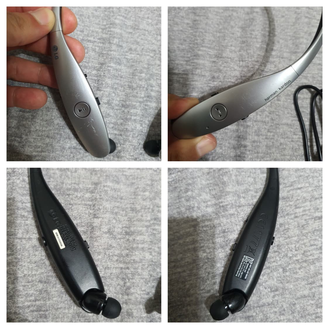 정품 LG 엘지 HBS-900 블루투스 넉밴드 이어폰 상품이미지6
