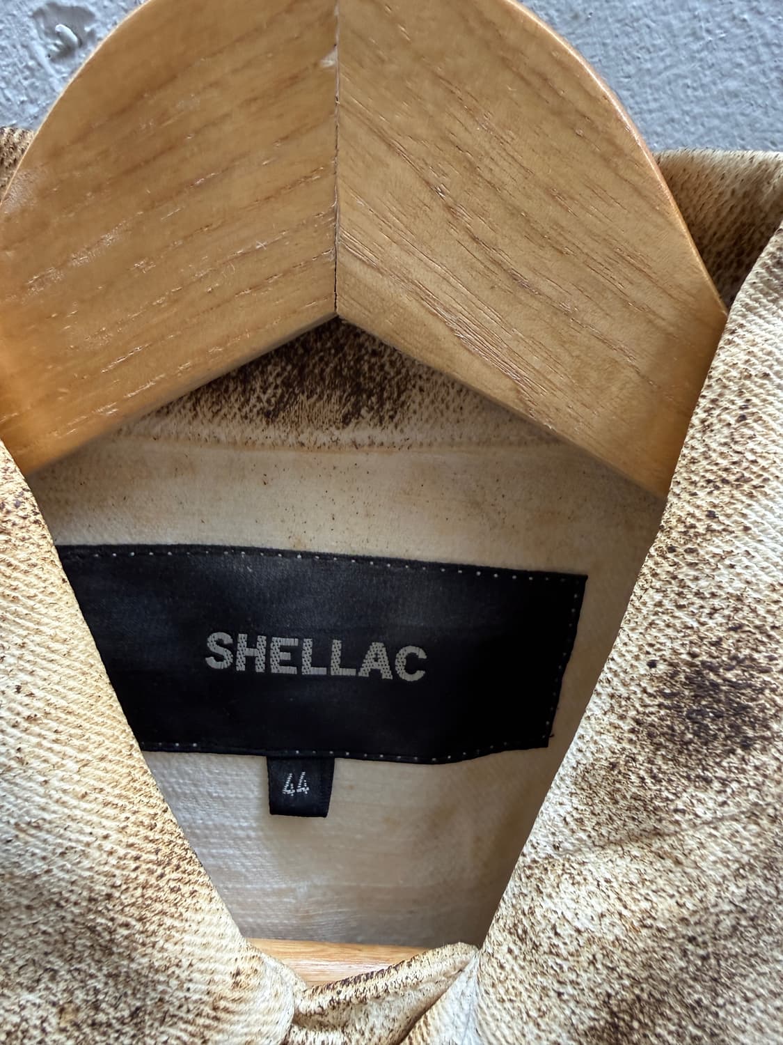 shellac 더티워시 코티드셔츠 상품이미지4