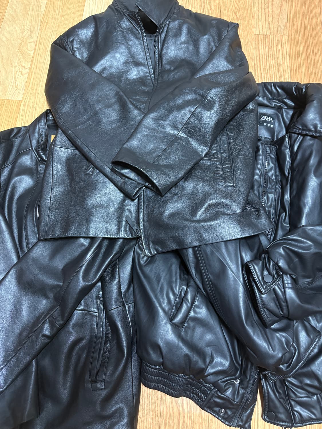 레더 자켓 3종 상품이미지1