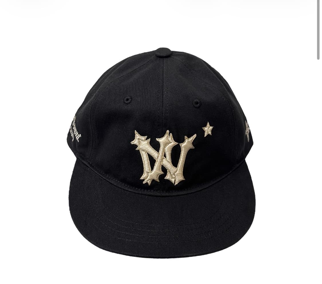 아오이로 6 패널 히카리 A/N 피티드 캡 블랙 상품이미지1