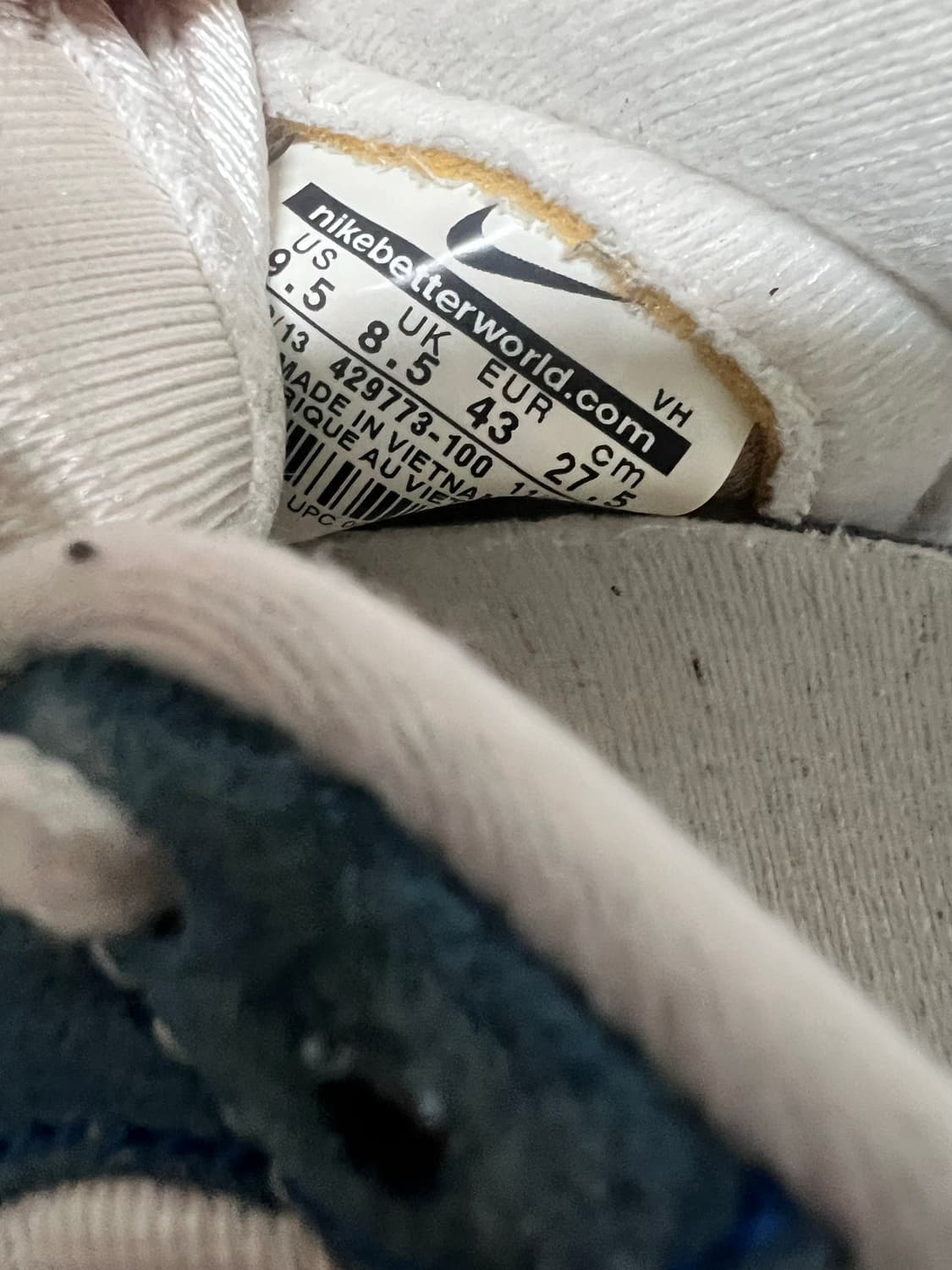 [275] 나이키 빈티지 볼텍스 흰파금 상품이미지3