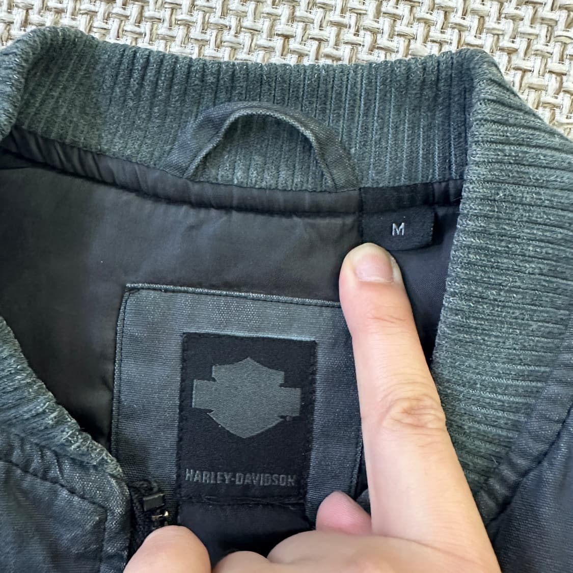 M 할리데이비슨 캔버스 조끼 0424D 상품이미지4