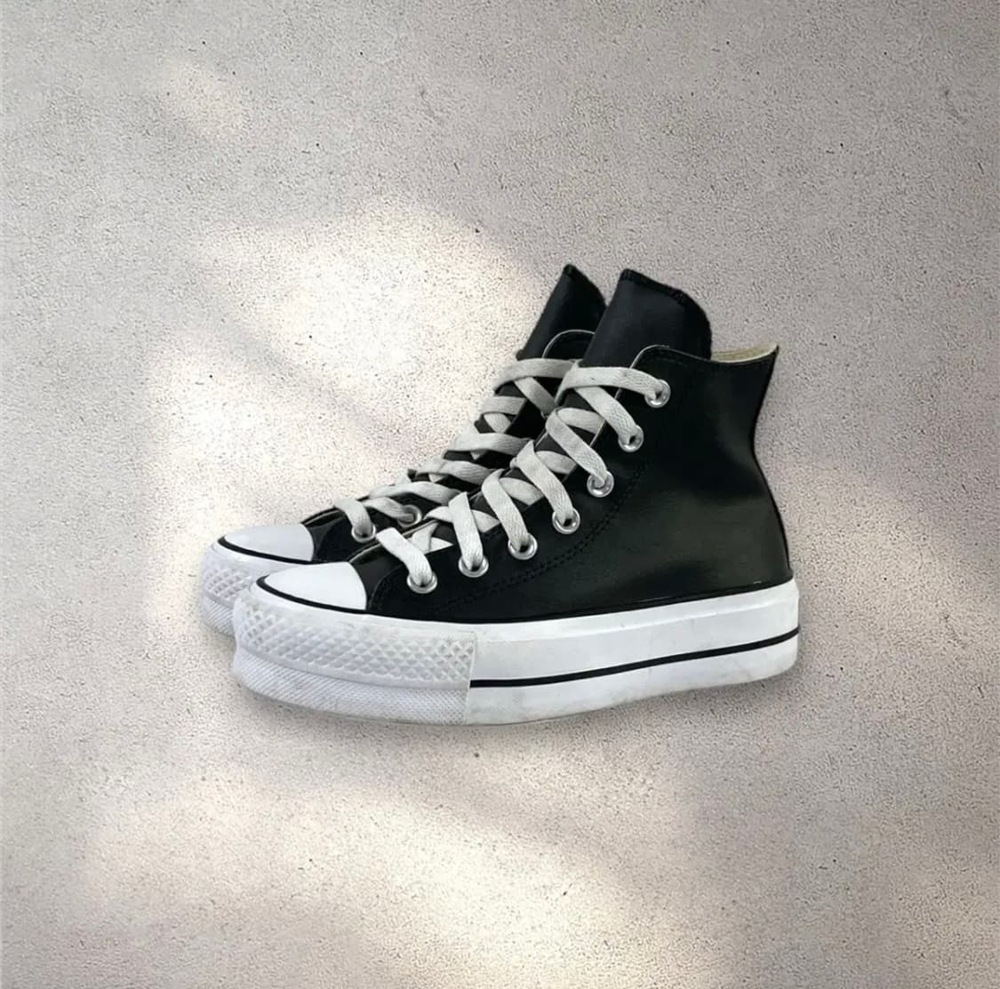 [220] 컨버스 척테일러 올스타 리프트 레더 하이 (No.524) 상품이미지1