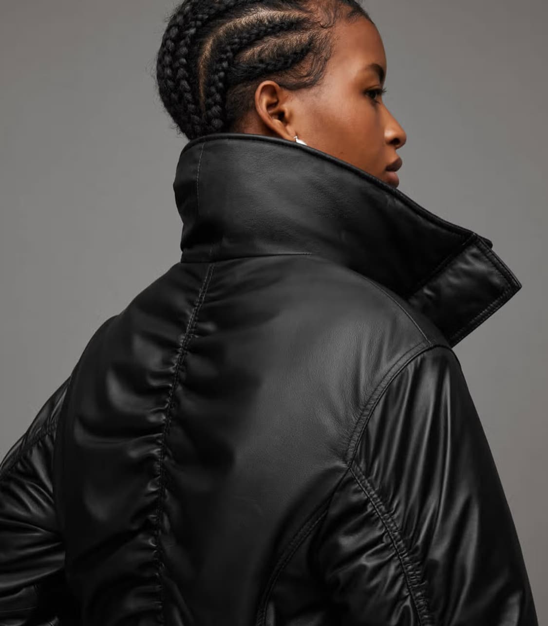 올세인츠 패디드 가죽자켓 상품이미지3