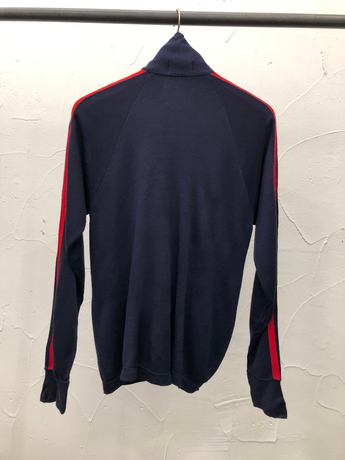 7-80s IZOD 라코스테 네이비 집업 상품이미지2