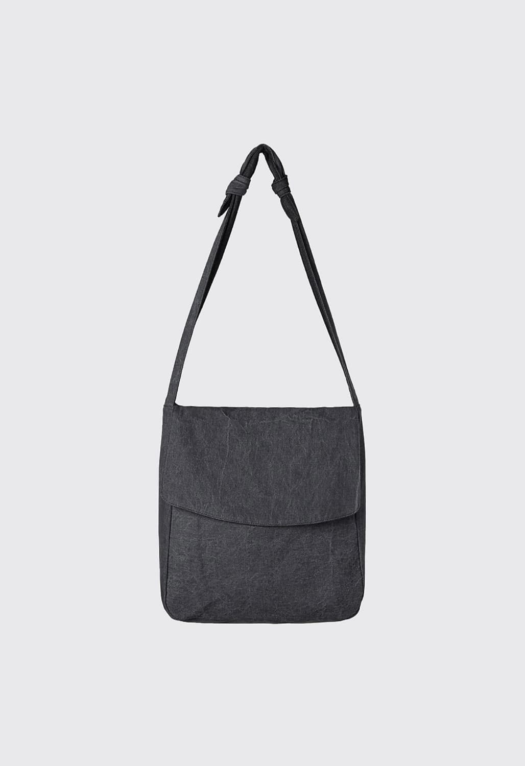 해칭룸 투페이스백 워시드 데님 블랙 상품이미지2