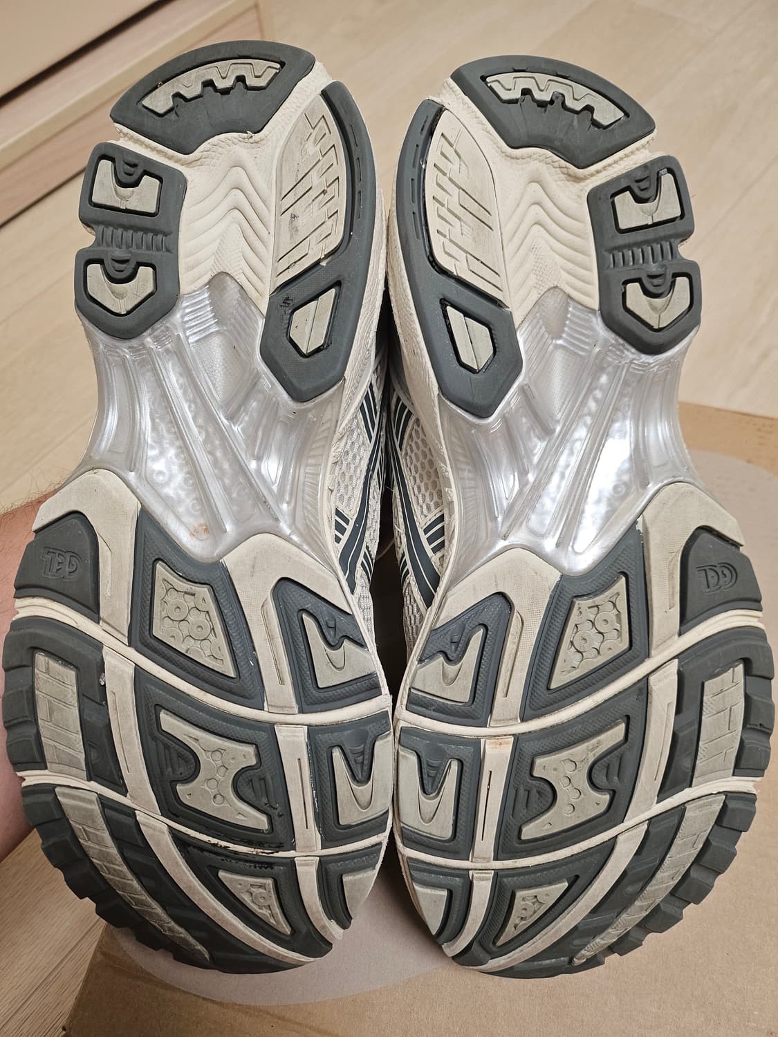 아식스 젤 카야노 14 버치 다크 퓨터 280(상태좋음 박스있음) 상품이미지7