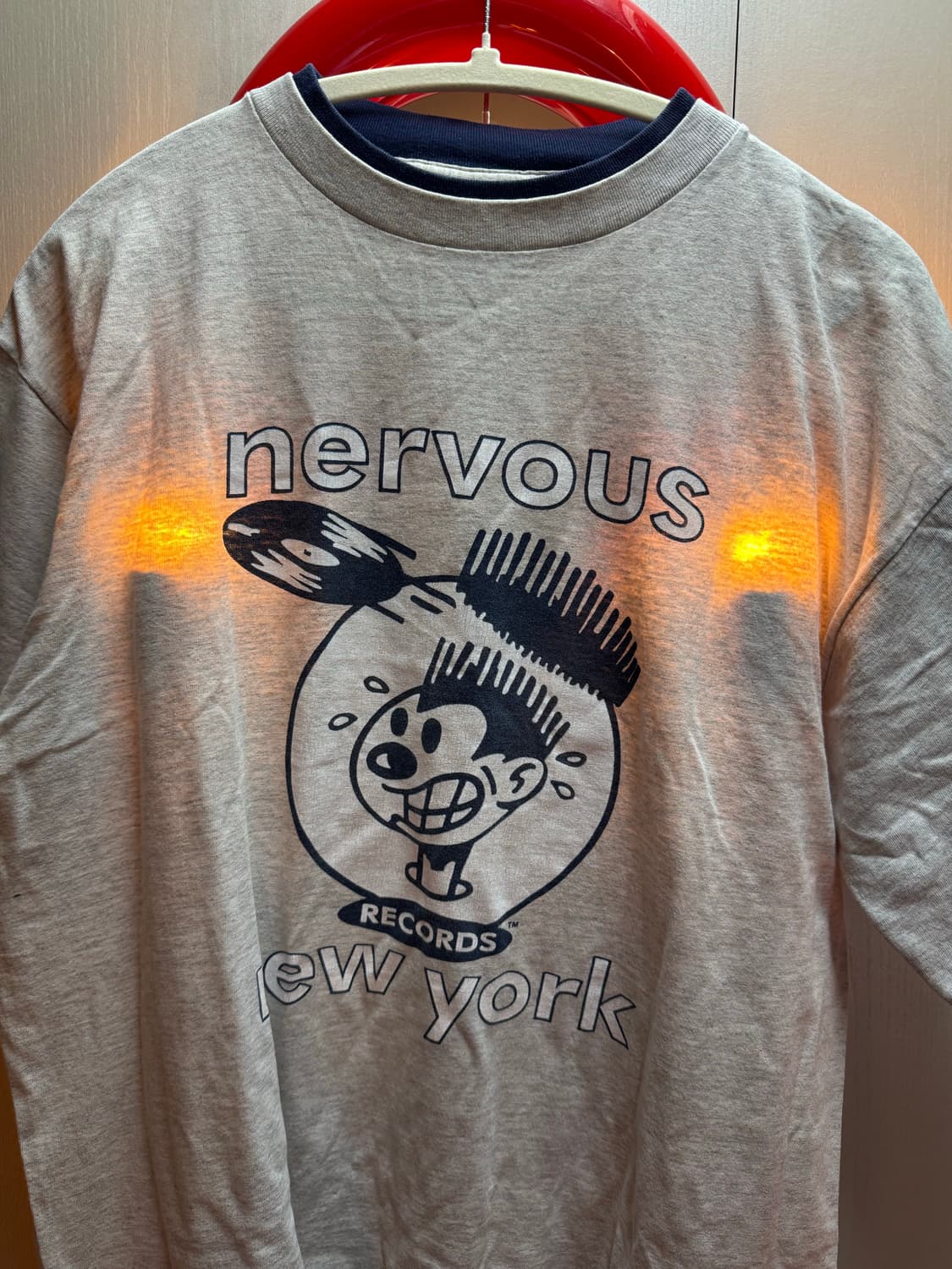90s nervous records tshirt 상품이미지2