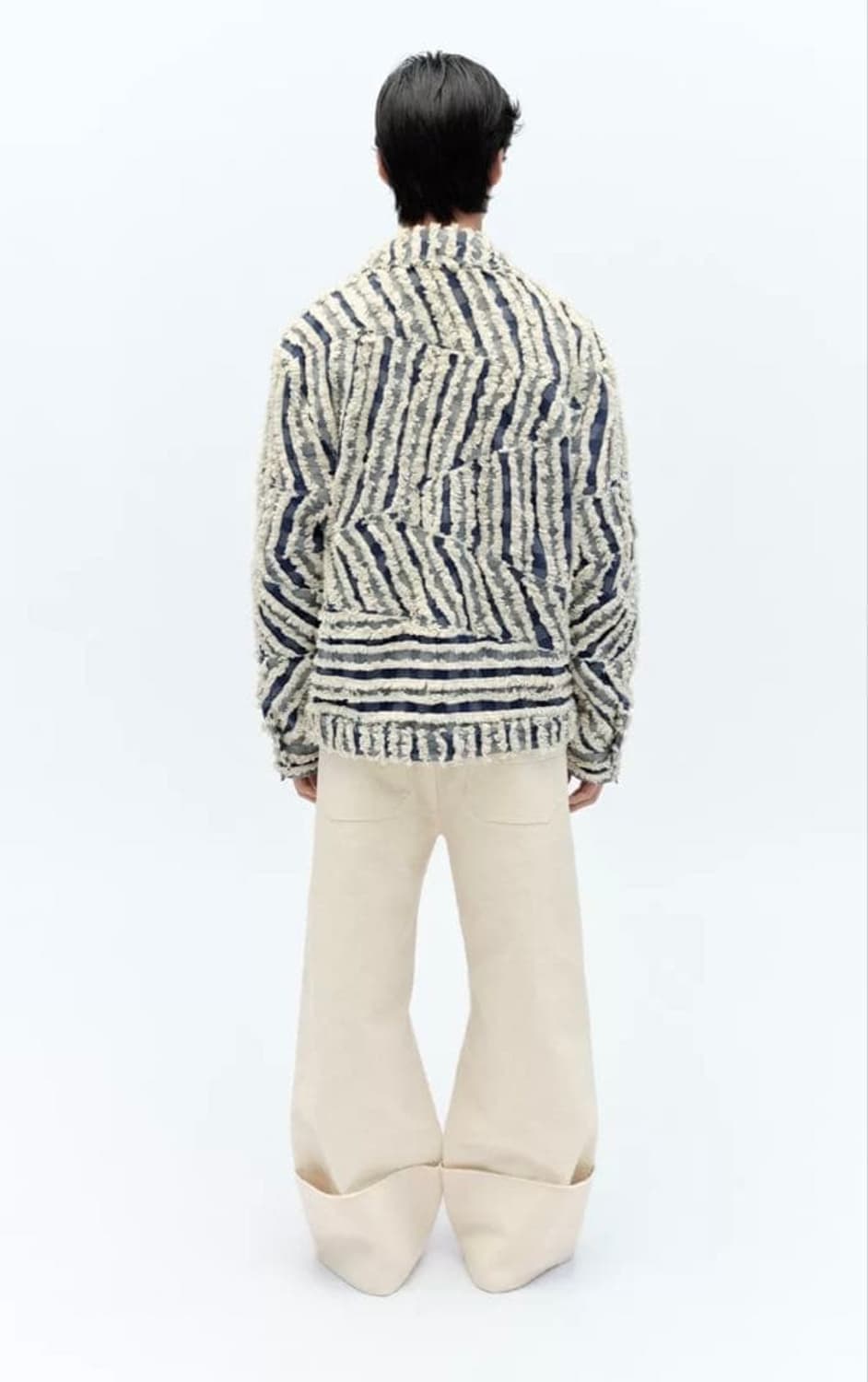 Zara x Fanglu Lin 콜라보 패치워크 자켓 상품이미지4