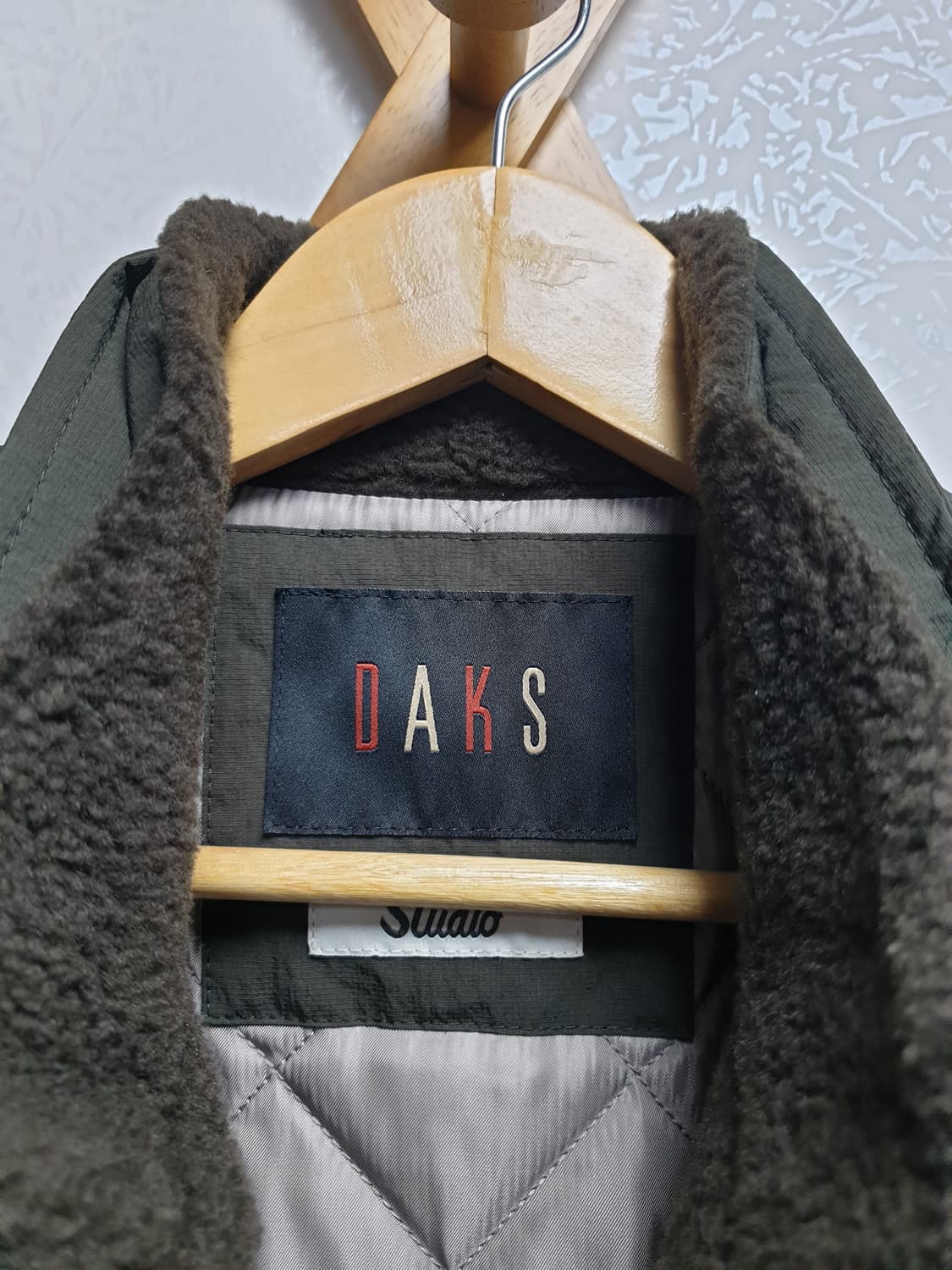 [남105] 닥스 경량패딩자켓 카키 상품이미지4