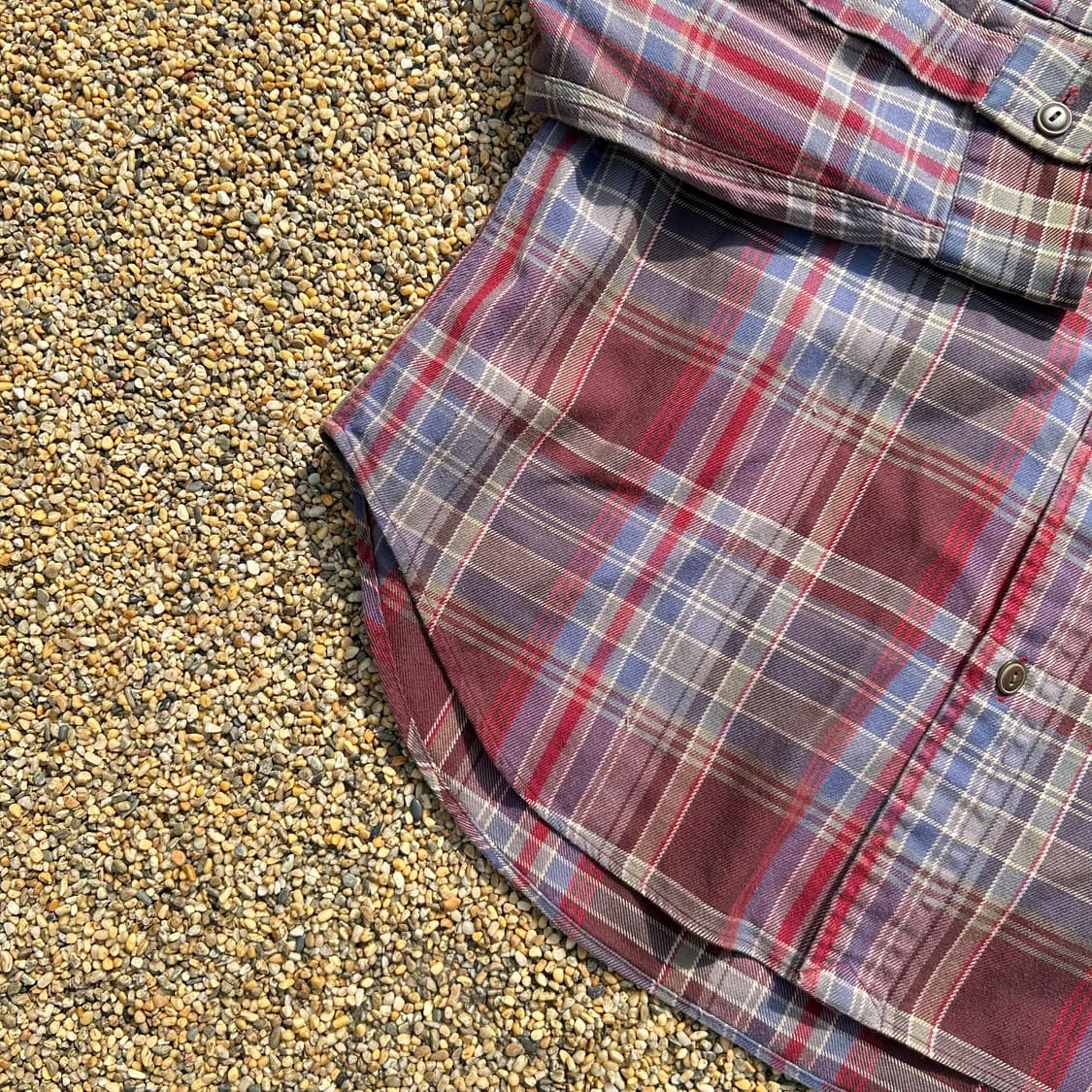 폴로 랄프로렌 헌팅 엘보우 패치 체크 셔츠 상품이미지4