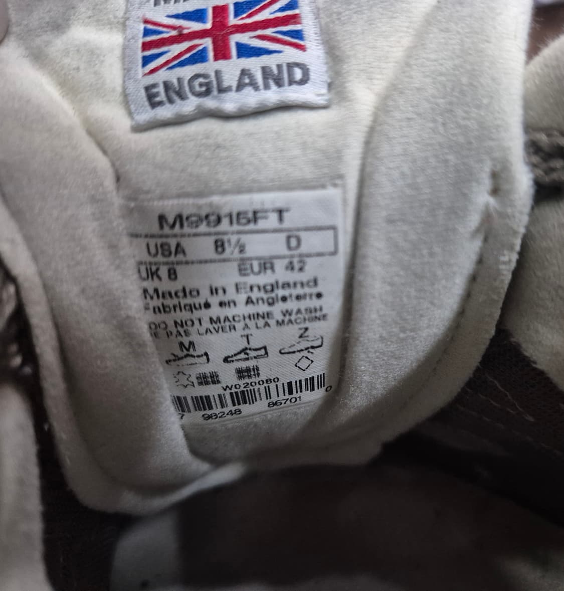 뉴발란스 메이드 인 UK 991.5 솔웨이 / 265 (정품) 상품이미지6