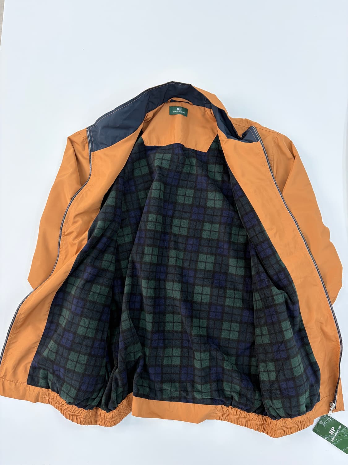 벤팬 컬렉션 체크 안감 집업 자켓 상품이미지5