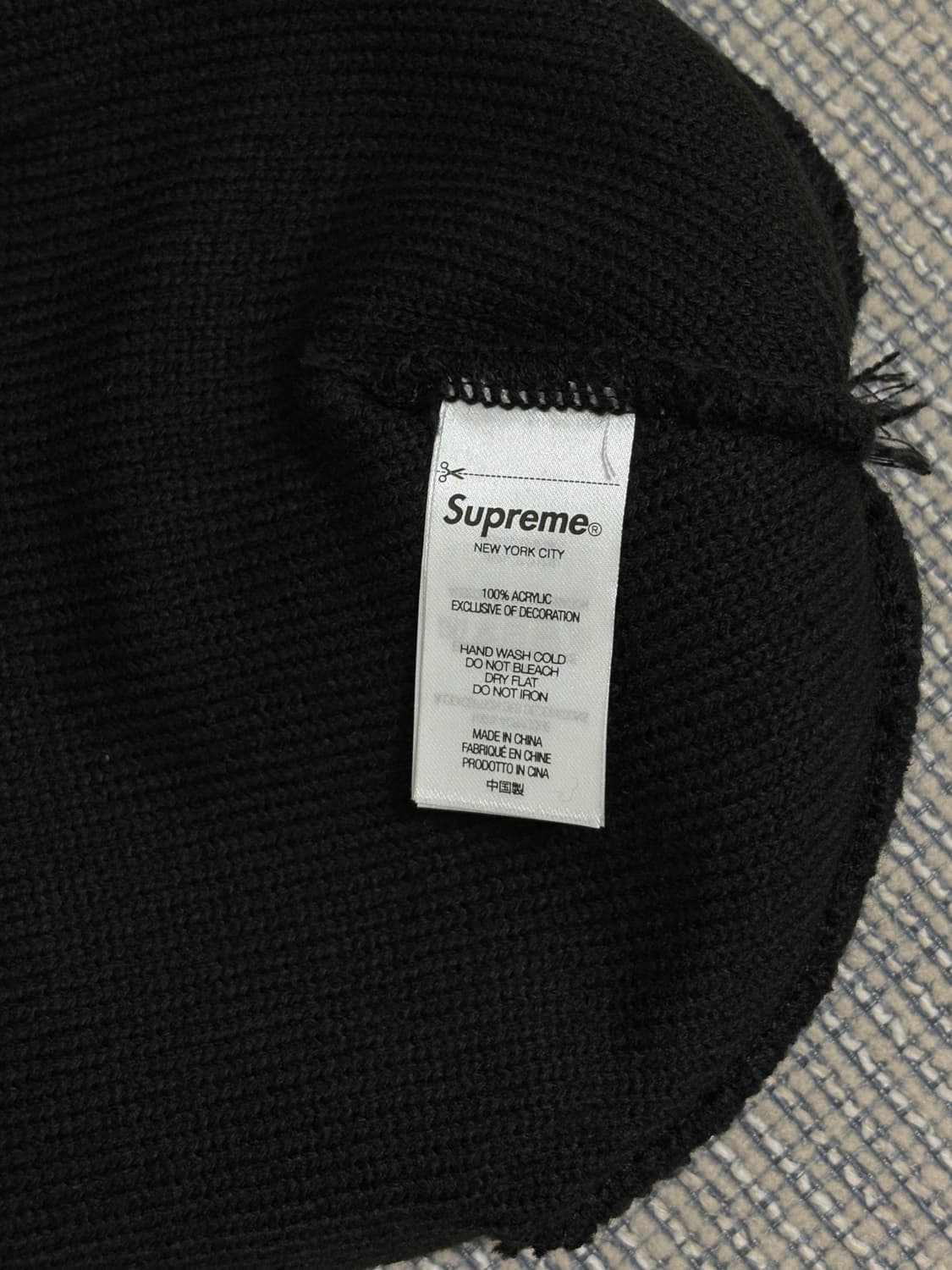 슈프림 18 휠러 비니 블랙 - 23FW 판매해요 상품이미지3