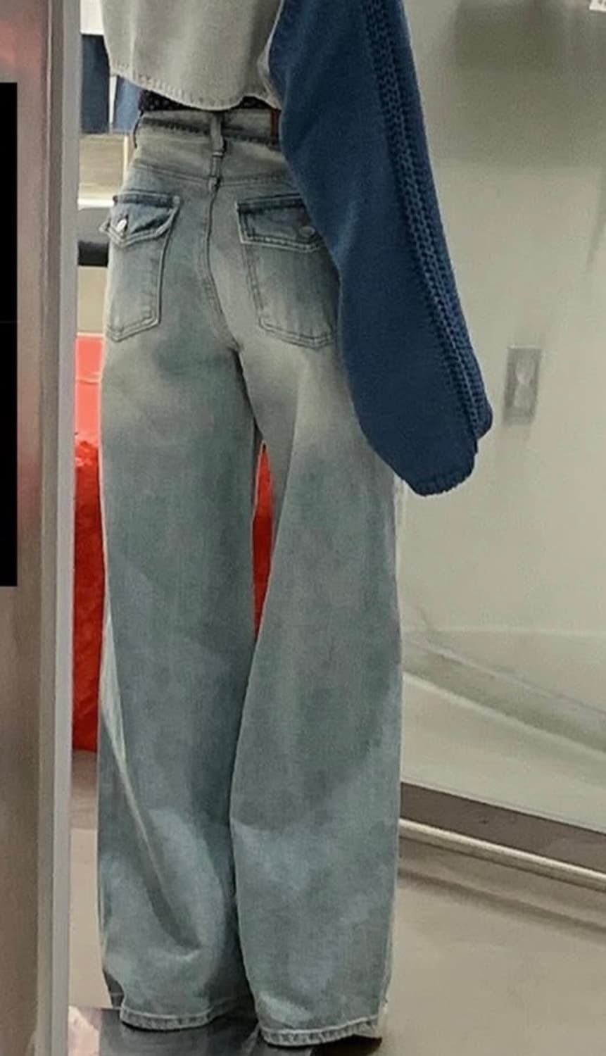 빈티지st 와이드 데님 상품이미지1