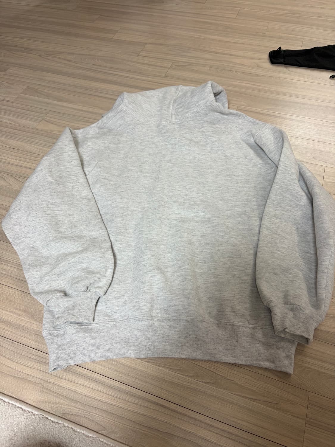 [L] 90s 빈티지 러셀 후드 후디 그레이 russell USA 상품이미지4