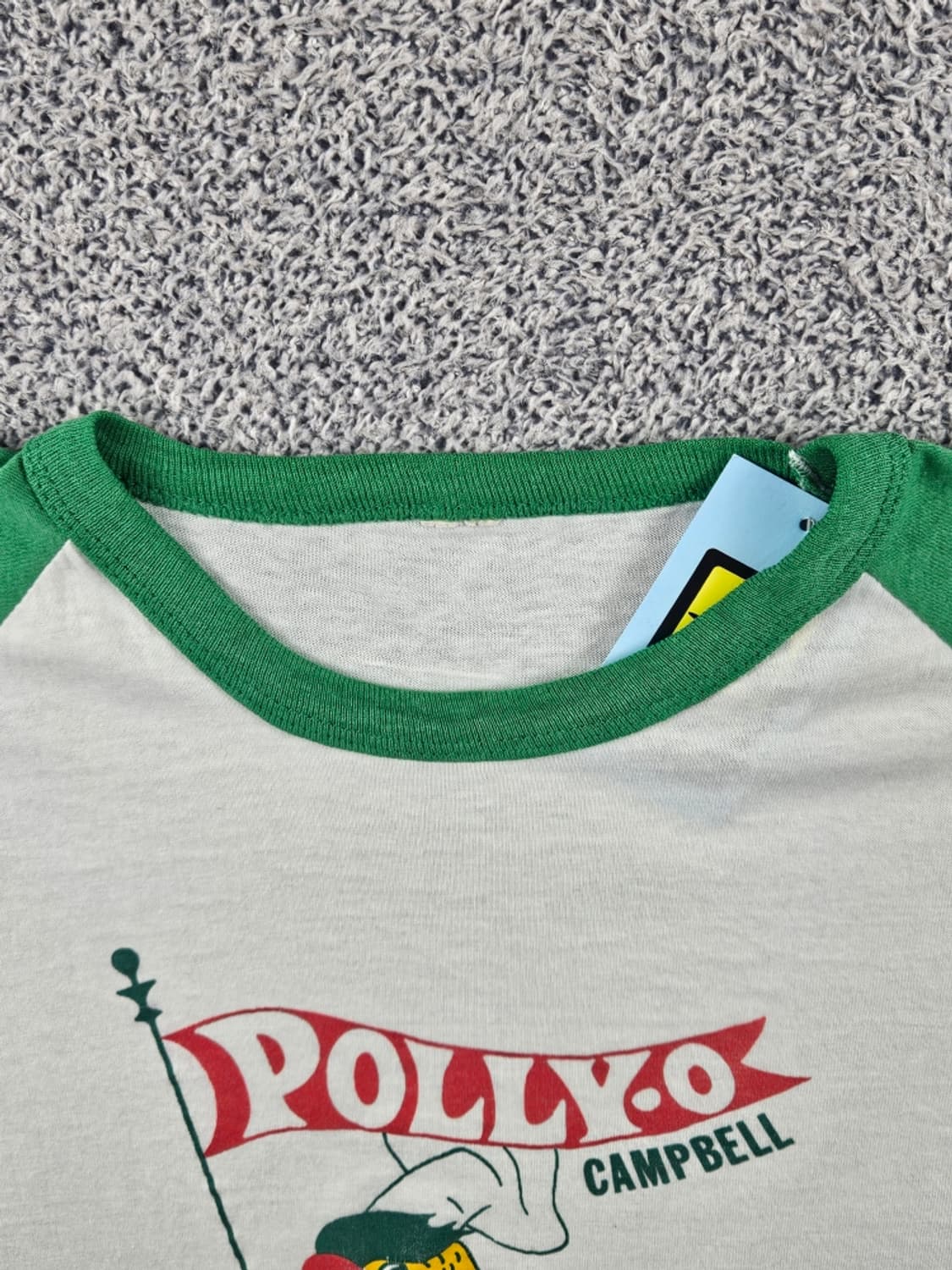 90's POLLY-O 캠벨 싱글스티치 롱슬리브 (L추정) / 11381 상품이미지5