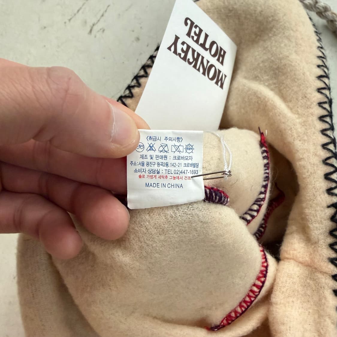 Clover Cap 빈티지 이어플랩 비니 M 상품이미지5