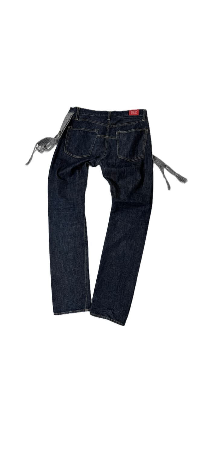 언더커버 프린지 데님 팬츠 상품이미지2