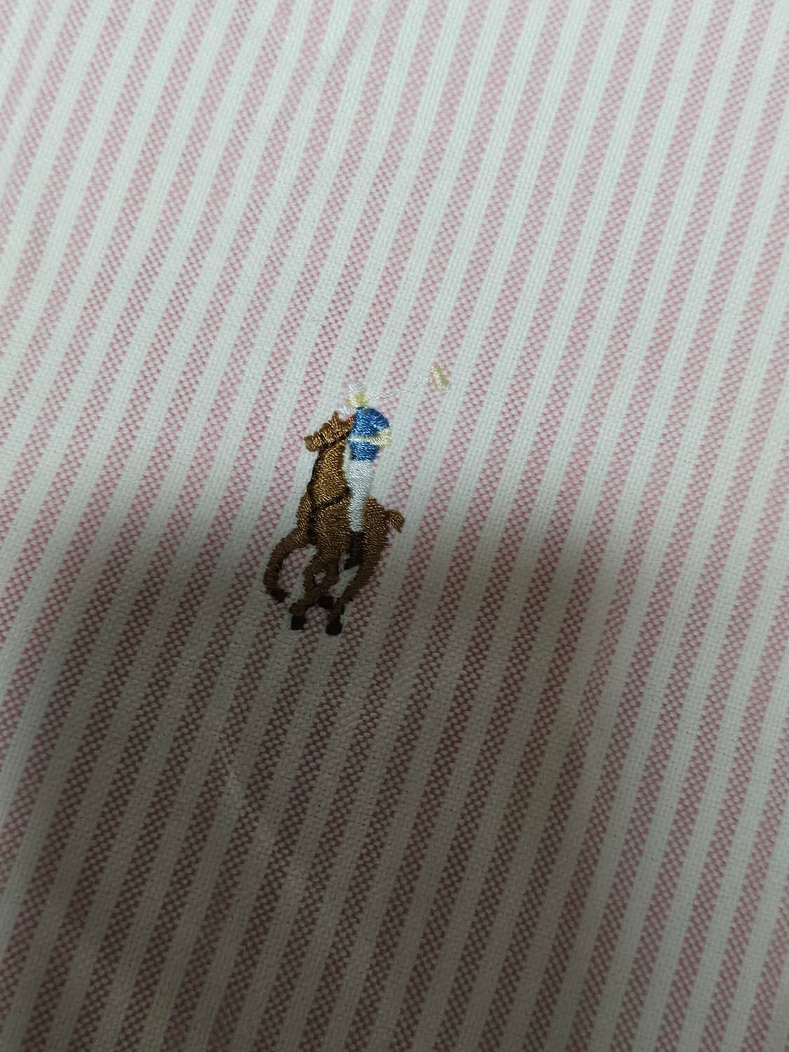 폴로랄프로렌 스트라이프 셔츠 연핑크 S 상품이미지2