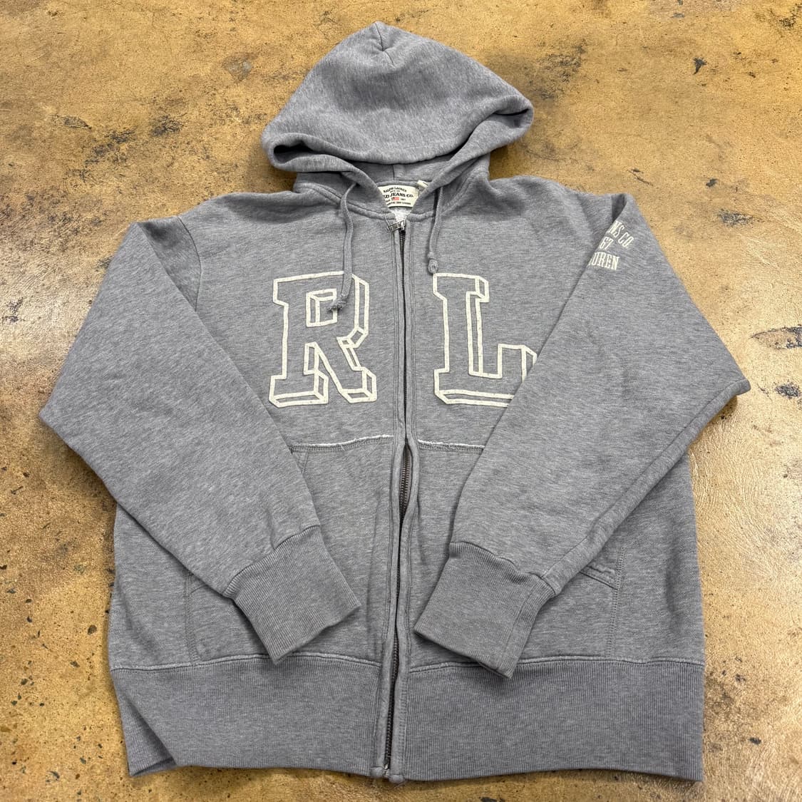 폴로 랄프로렌 그레이 후드집업  상품이미지2