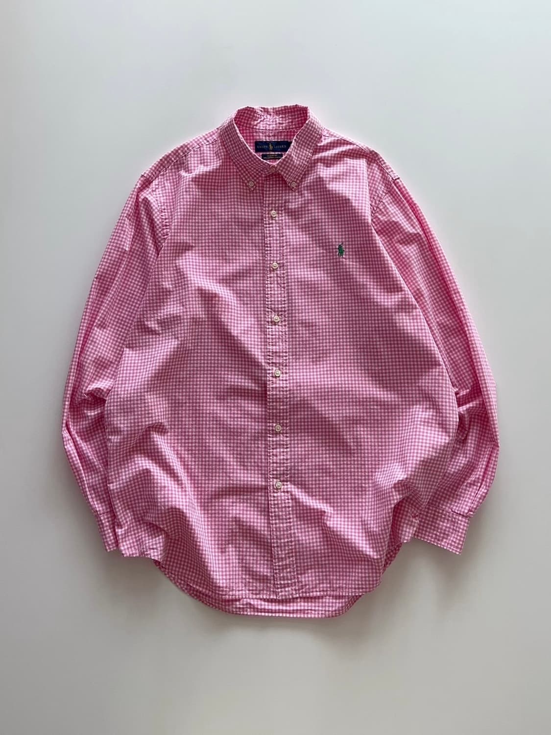 폴로 랄프로렌 깅엄셔츠 XL 상품이미지1