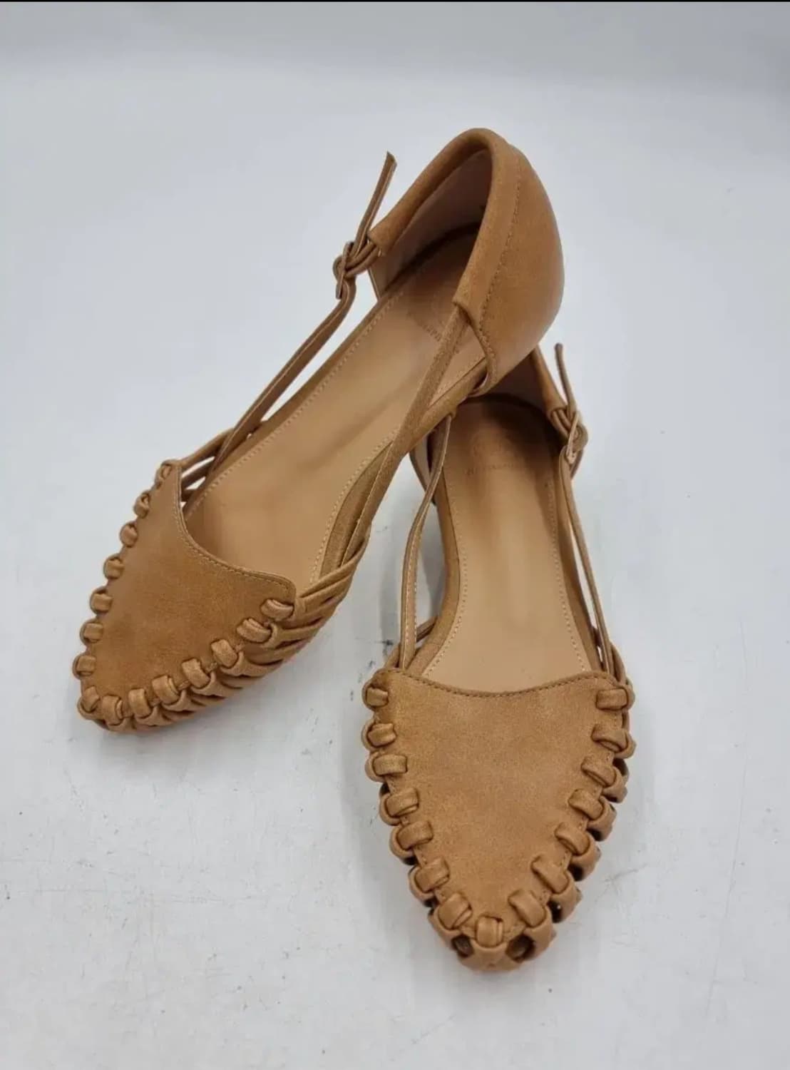 핑크엘리펀트 천연가죽플랫슈즈230 상품이미지1