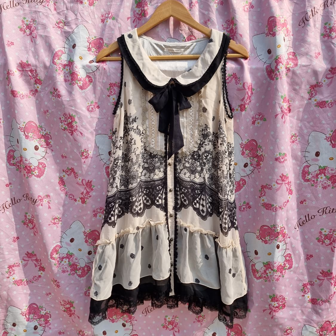 엑시즈팜(Axes Femme) 세일러 리본 원피스 상품이미지1