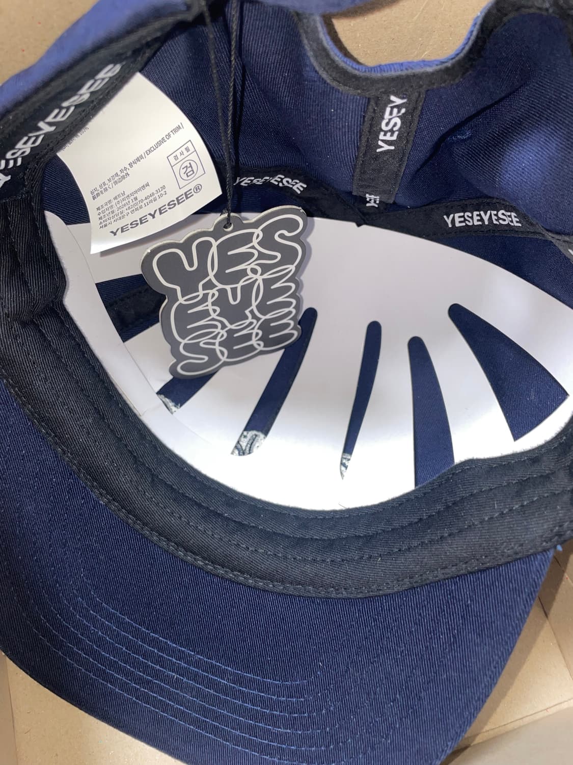 예스아이씨 모자 새상품 상품이미지2