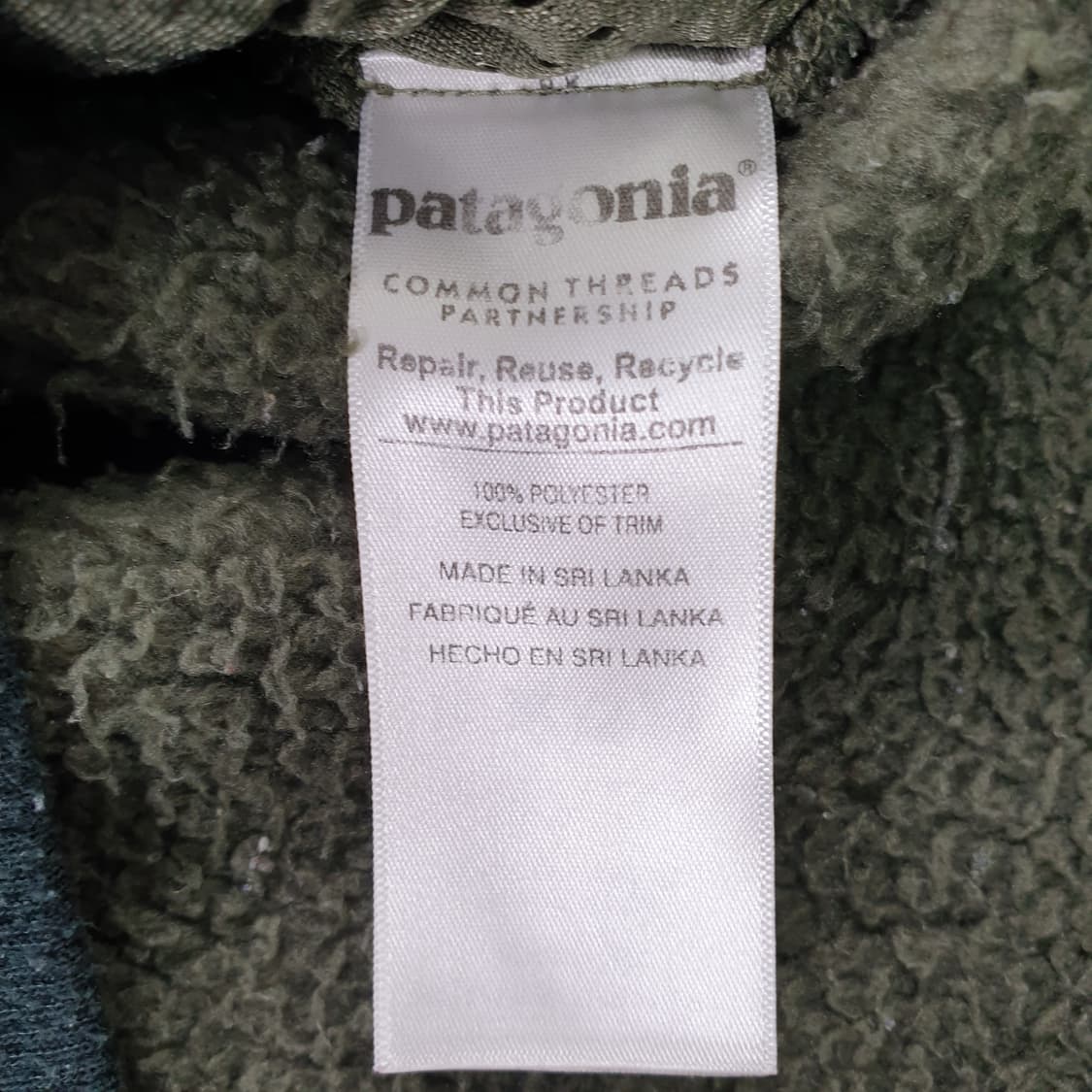 파타고니아 플리스 스냅티 상품이미지3